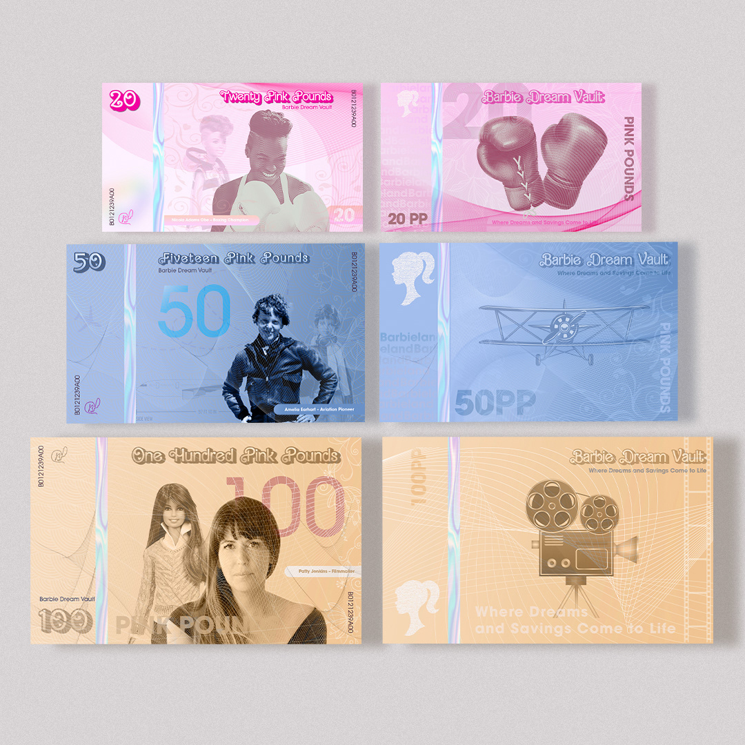 banknote design money queer queer art LGBT rainbow barbie cash moneydesign papermoney