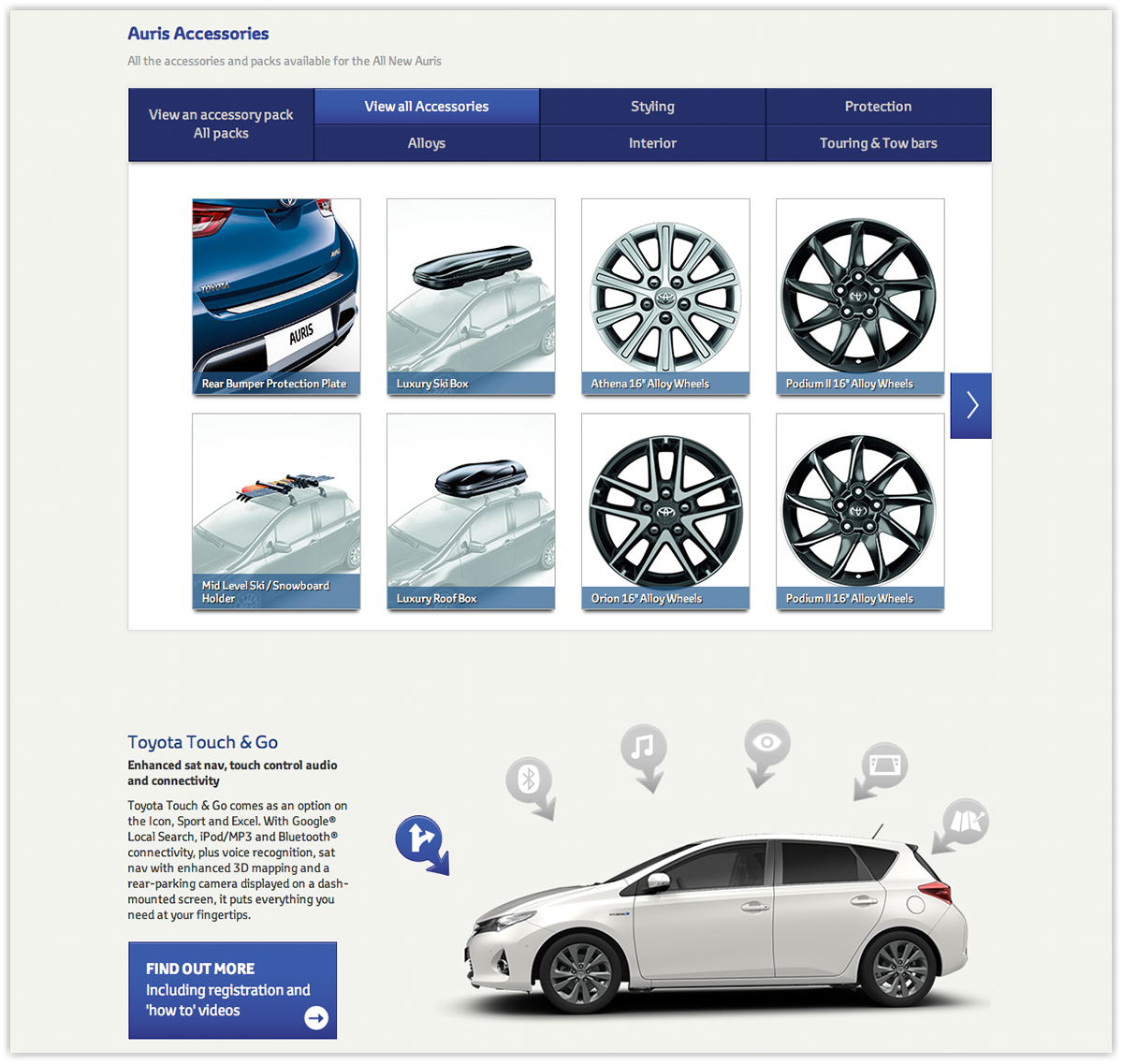 web site car toyota UI automotive   New Car Car Website web site design