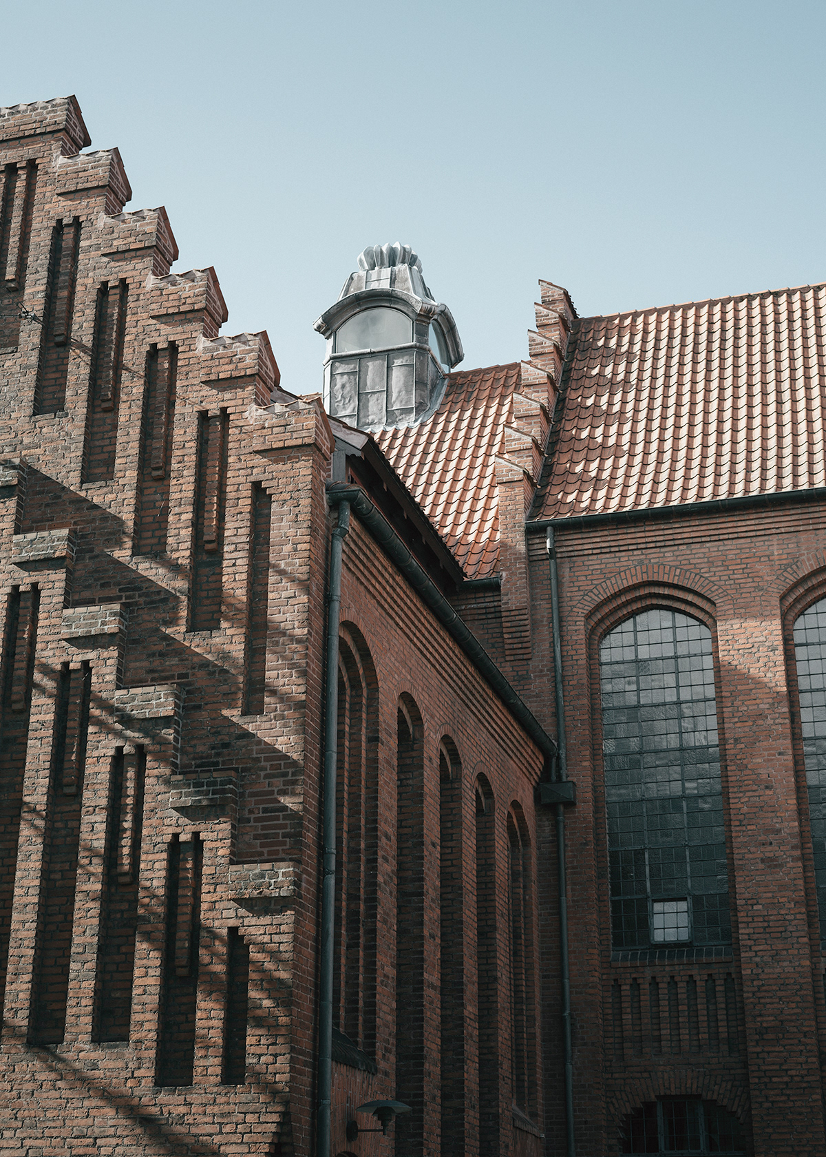 architecture brick church copenhagen denmark design jensen klint minimal nordic