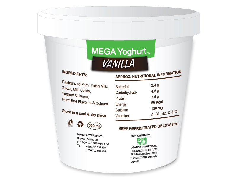 yoghurt product packaging Product Branding