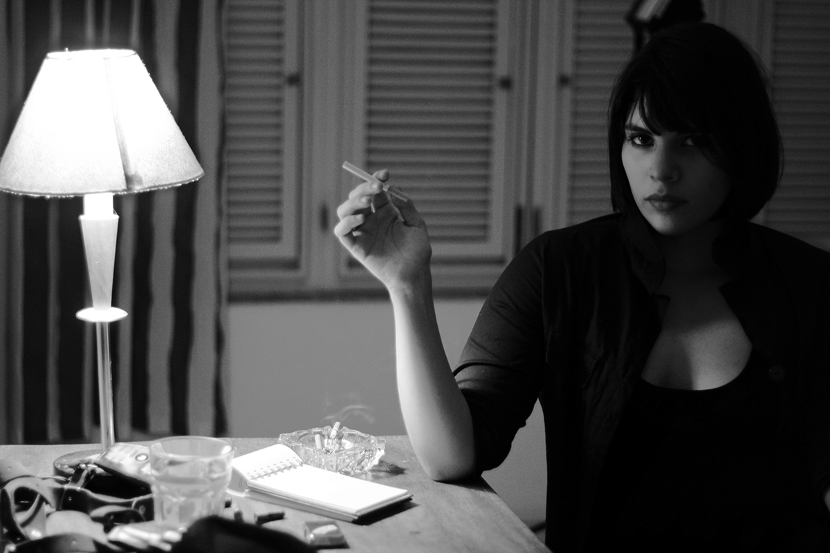 noir Movies Fotografia model modelo Léia Ávila Tarantino photografy