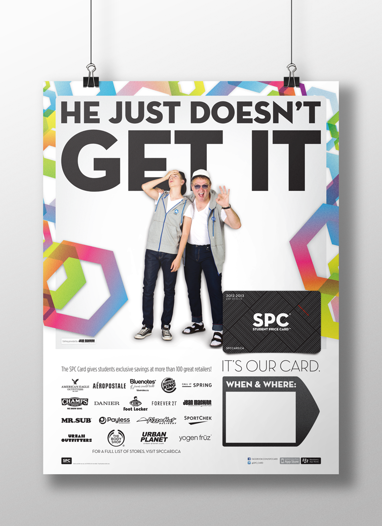 SPC studentpricecard card package design print Web loyaltyprogram Students rewards discount posters ios mobile