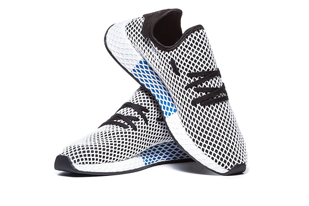 adidas sport Typeface bespoke black and white pattern grid