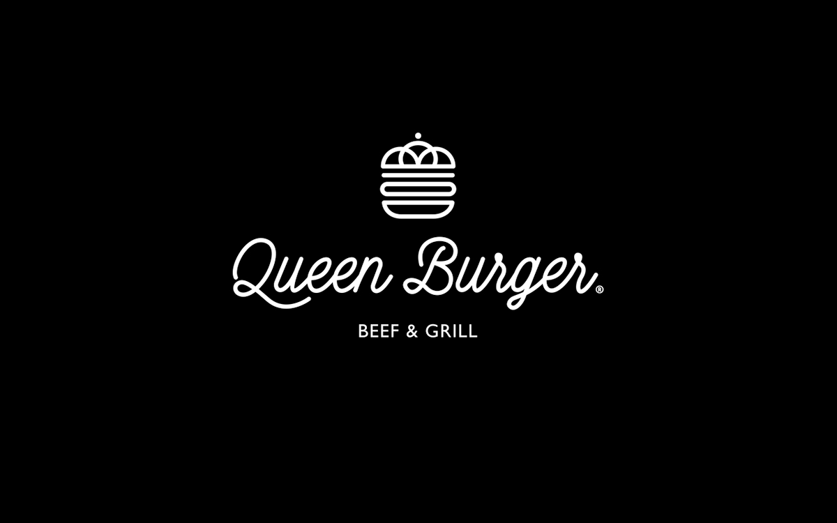 Logotype logo hamburger lange lange and lange Burgers