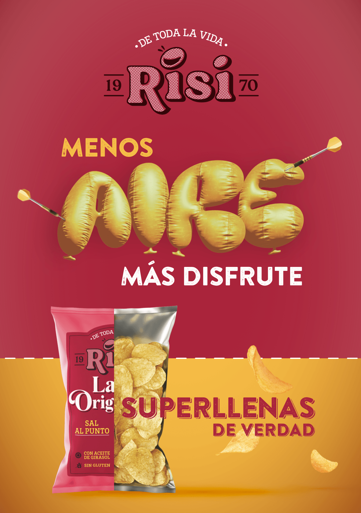medioambiente patatas chips aire españa spain publicidad Socialmedia menosaire plastico