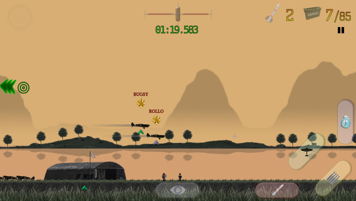 videogame ios android app airplane War ww2 battle Pilot SKY