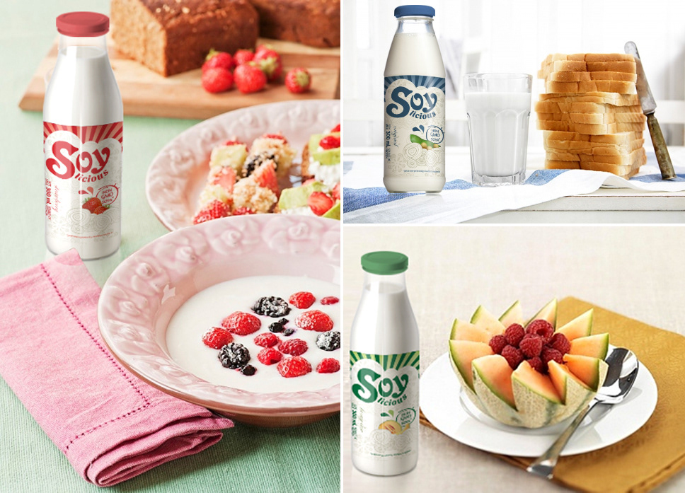 milk soymilk soy milk soylicious repackaging redesign