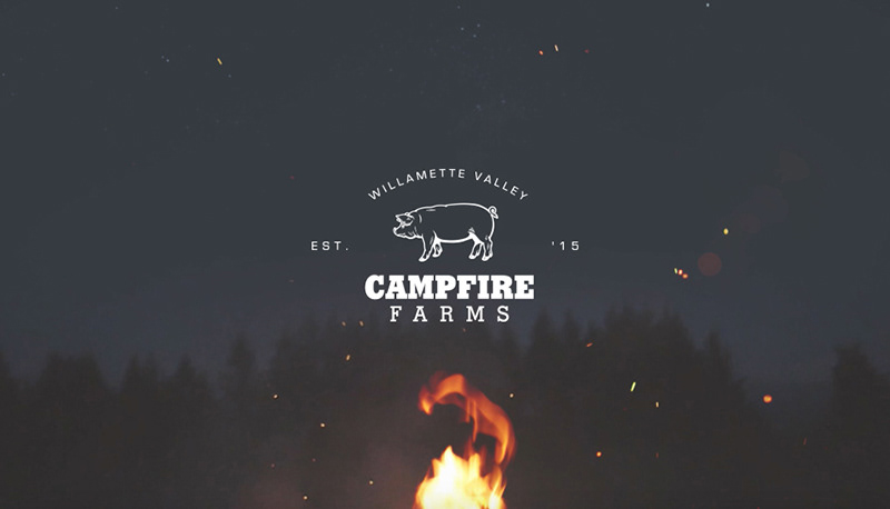 Campfire farms campfire farms Willamette Valley pig pigs farming farmer Northwest Oregon