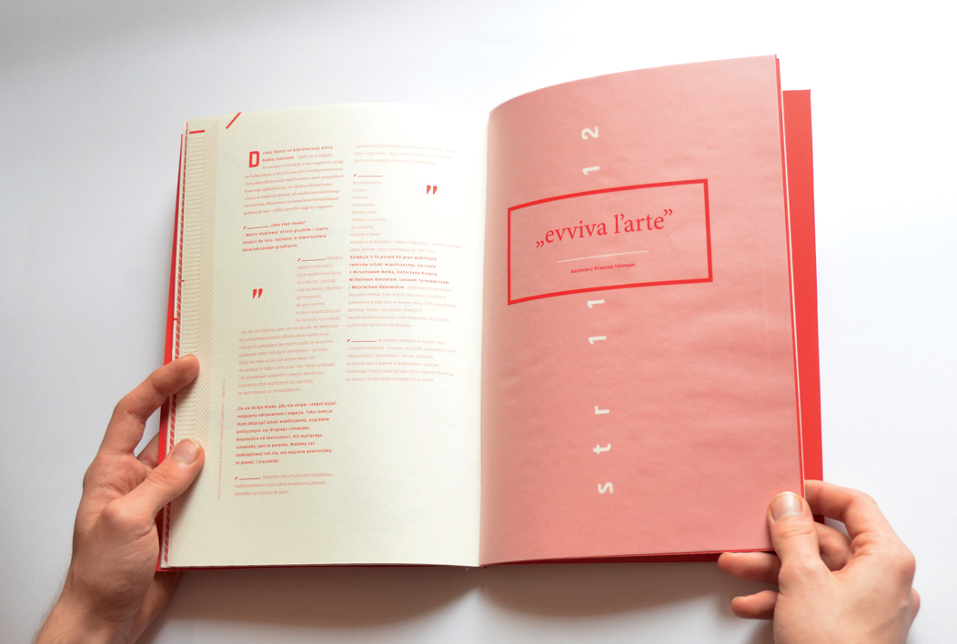 magazine editorial graphic design red Layout print book