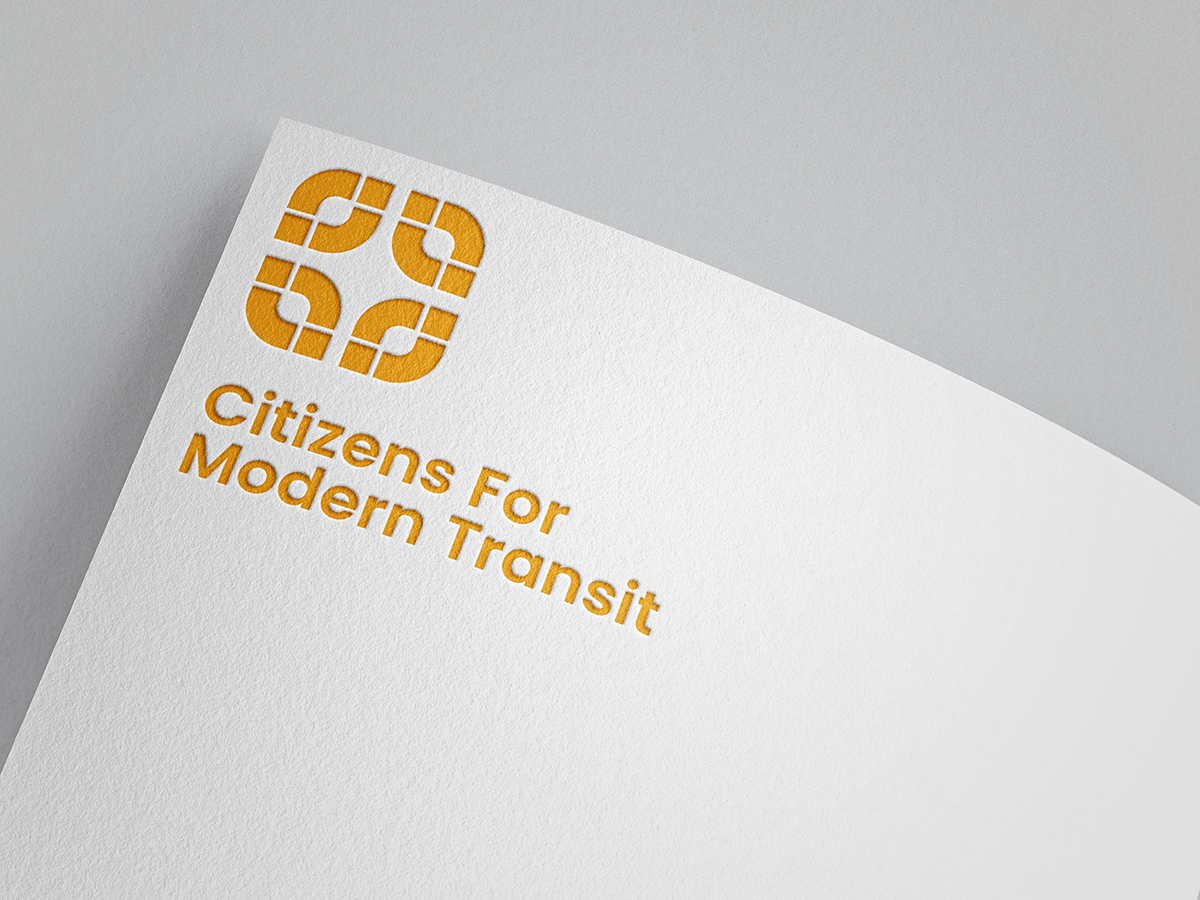 transportation abstract logo geometric modern