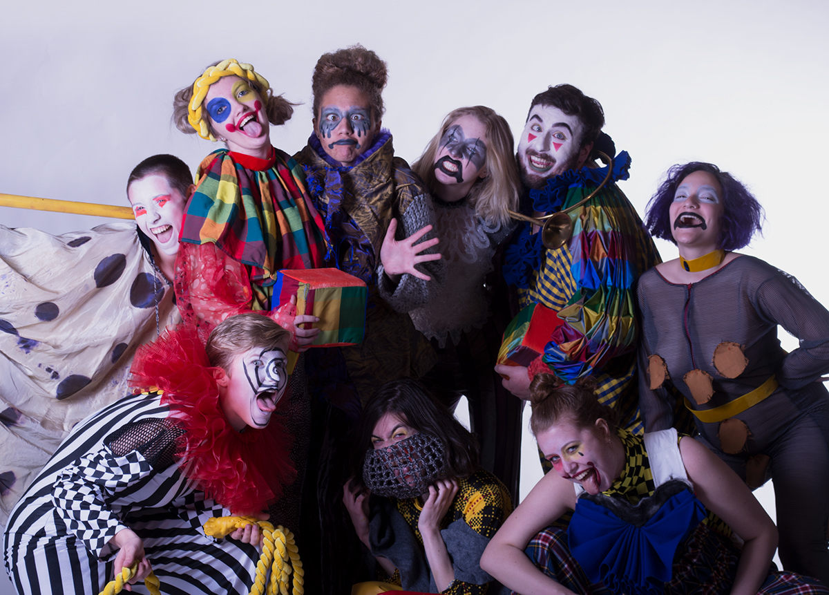 clown costume Clowns anarchy chaos fools piorret velvet modern costume performance art