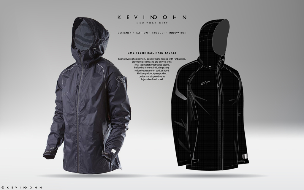 alpinestars Kevin Dohn global sports collection  sportswear technical sportswear Apparel Design formula one Paddock