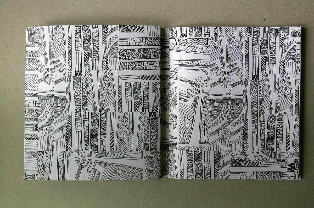 Хармс Black&white pencil book
