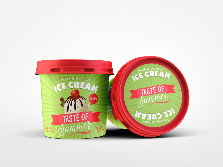 Download Ice Cream Package Mockup on Behance