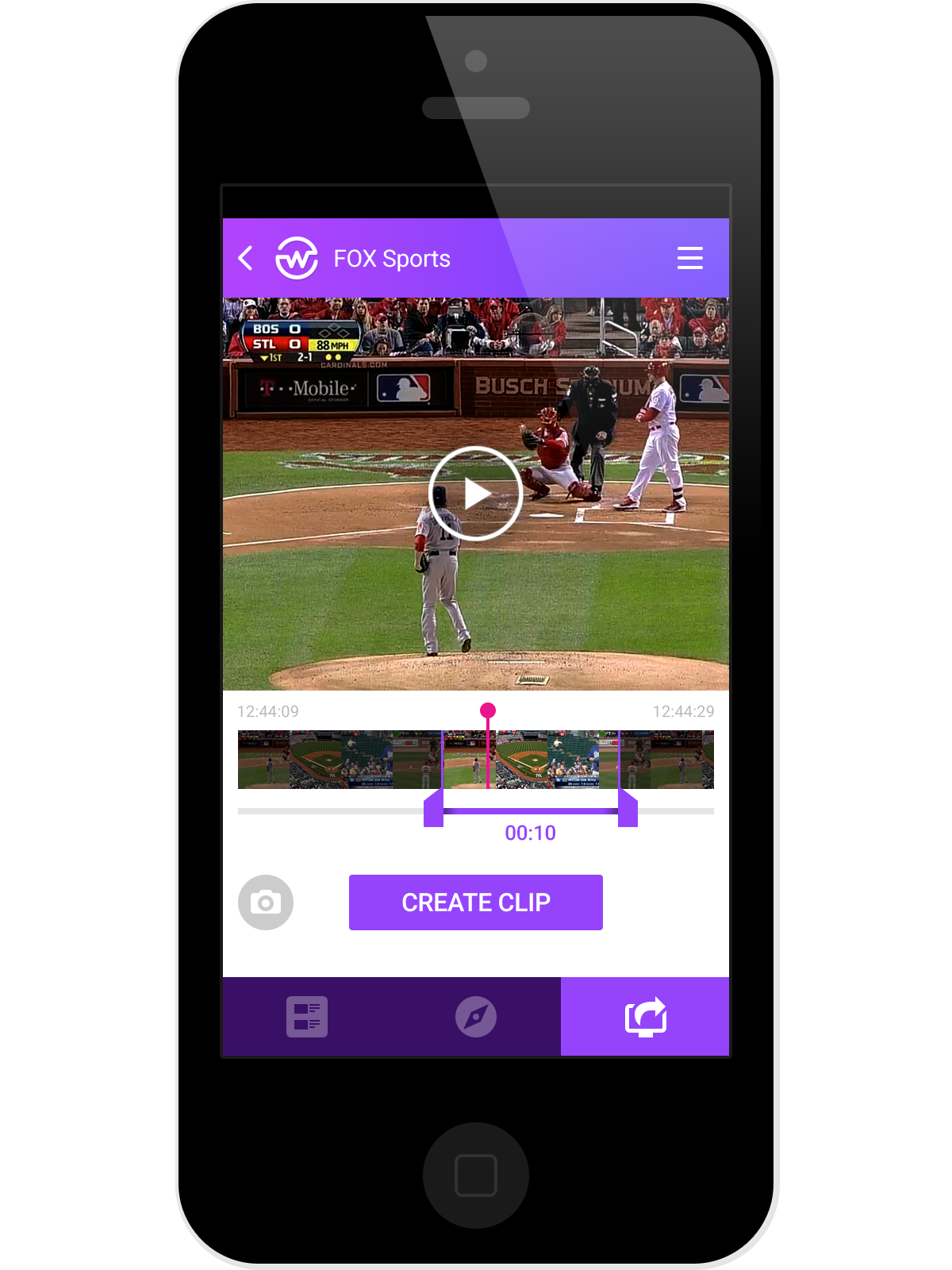 app application landing Website Startup video tv television edition