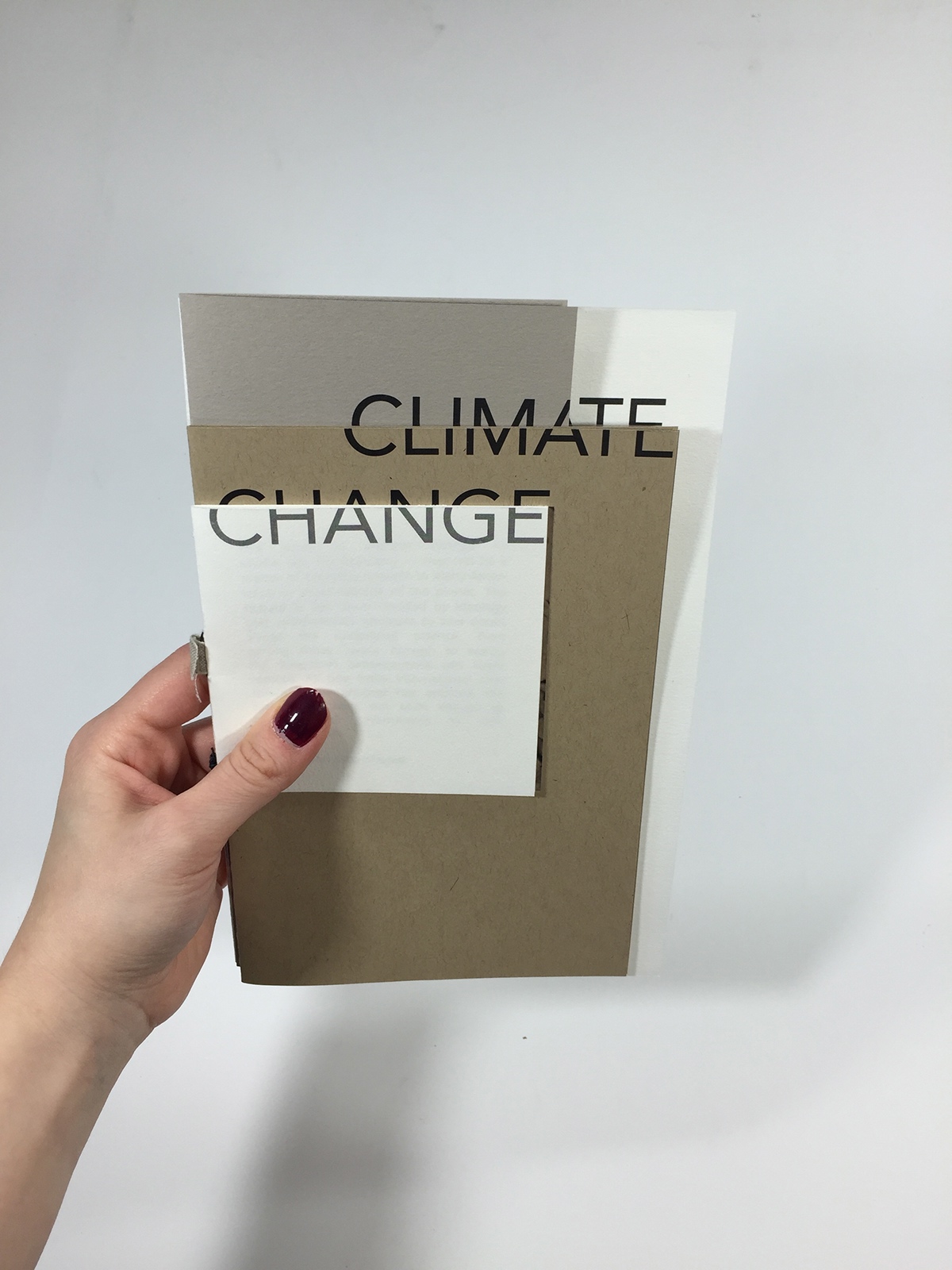 Zine  climate change type design magazine minneapolis minnesota