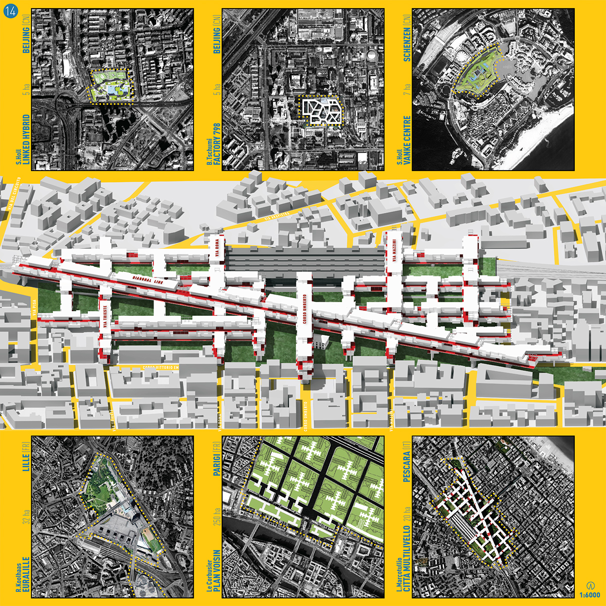 tesi thesis Urban space urban multilivello iperurbanism flessibilità