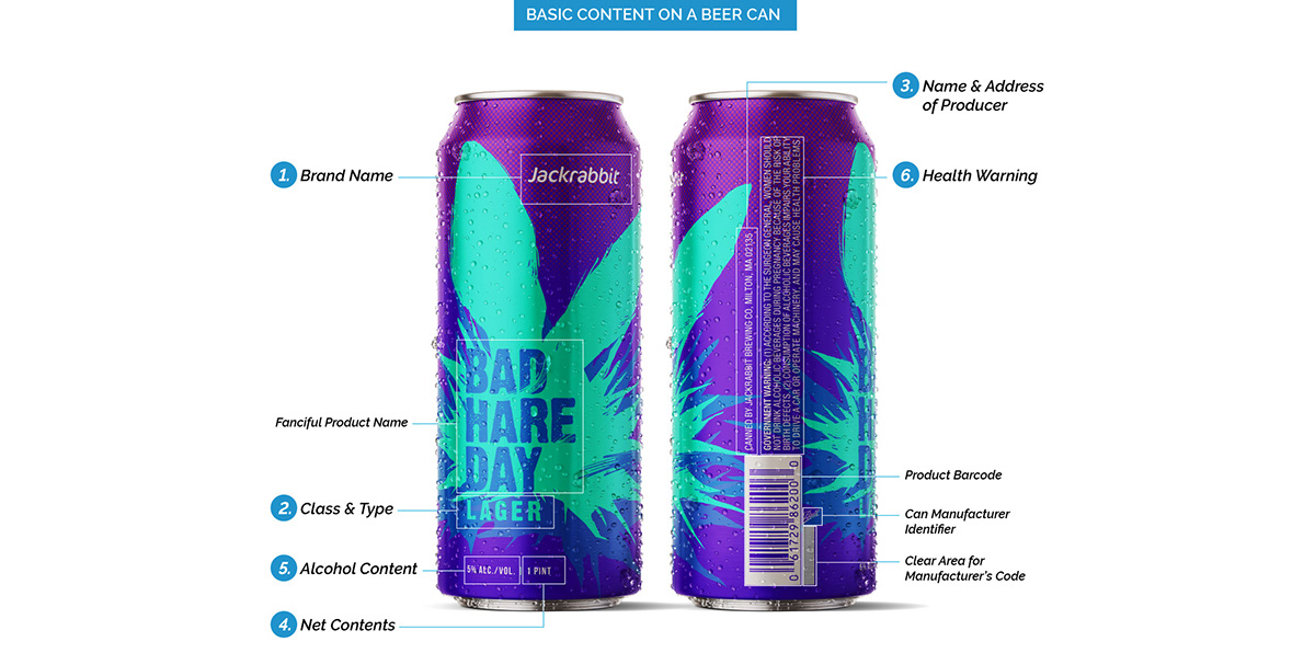 alcohol beer guidelines labels mandatory Packaging Requirements TTB