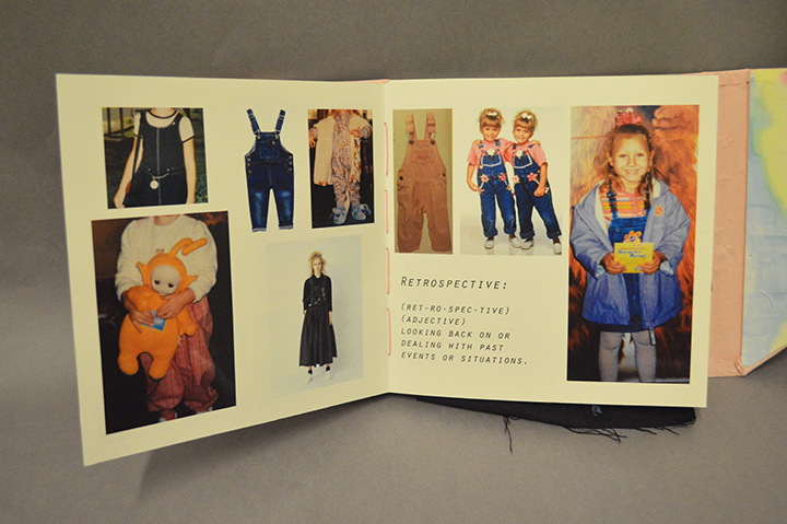 Book Binding artist book Fashion  childhood