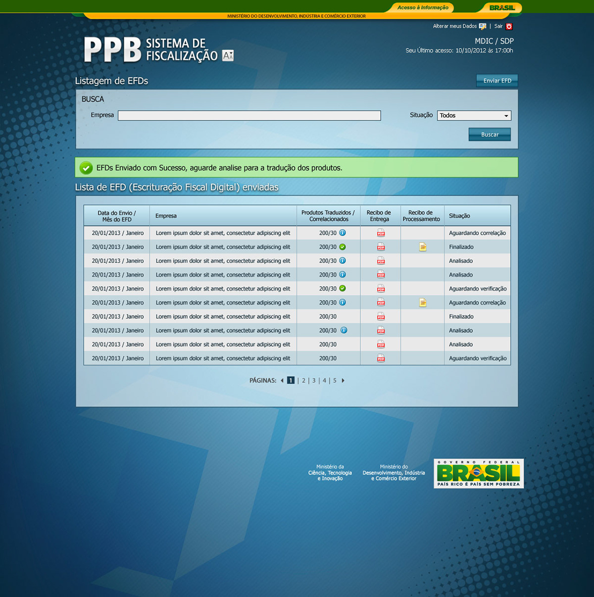 Governo Government Brazil brasilia Distrito Federal site sitio beualtiful system sistema Webdesign design