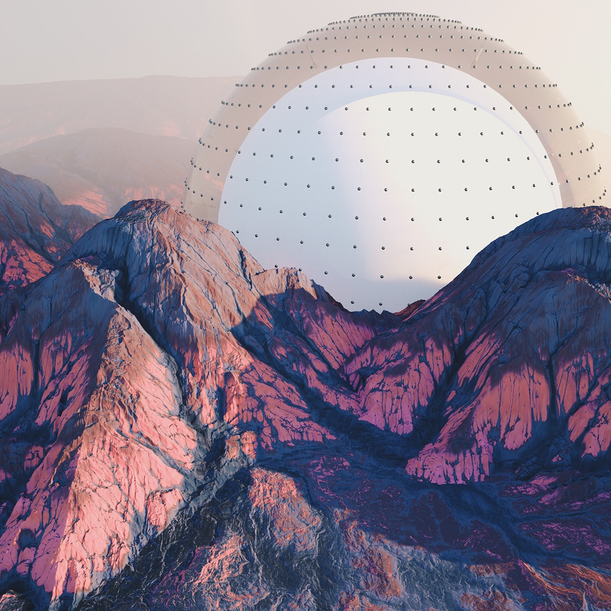 Adobe Portfolio cinema4d design daily everyday instagram 3D Landscape mountain art