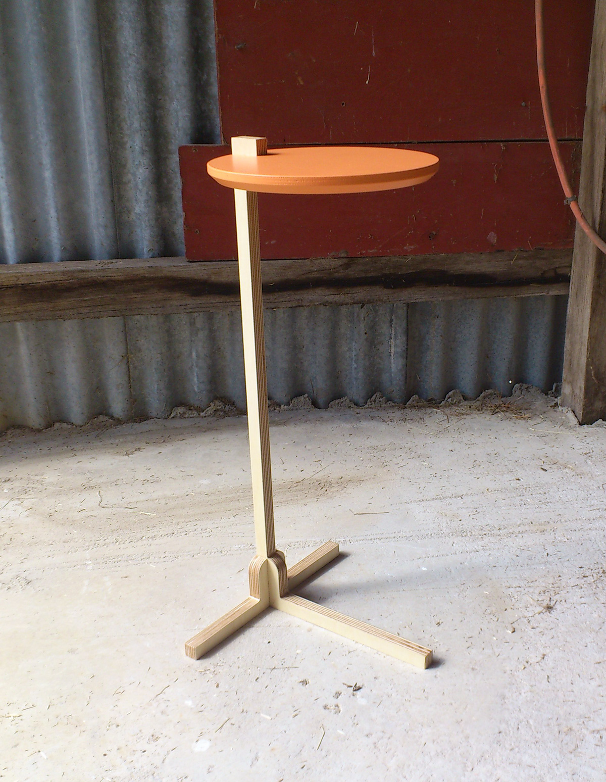 plywood cnc wood table side table
