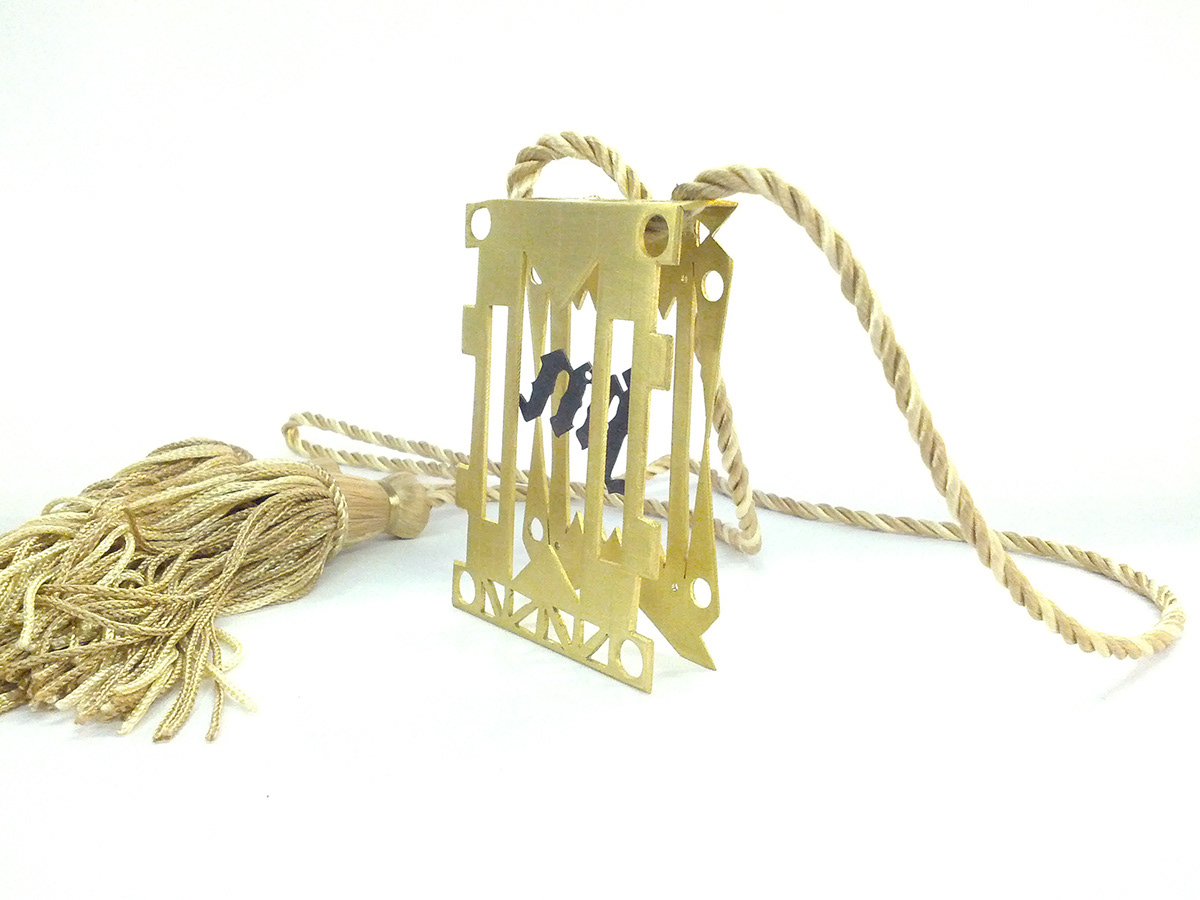 brass pendant risd jewelry metalsmithing