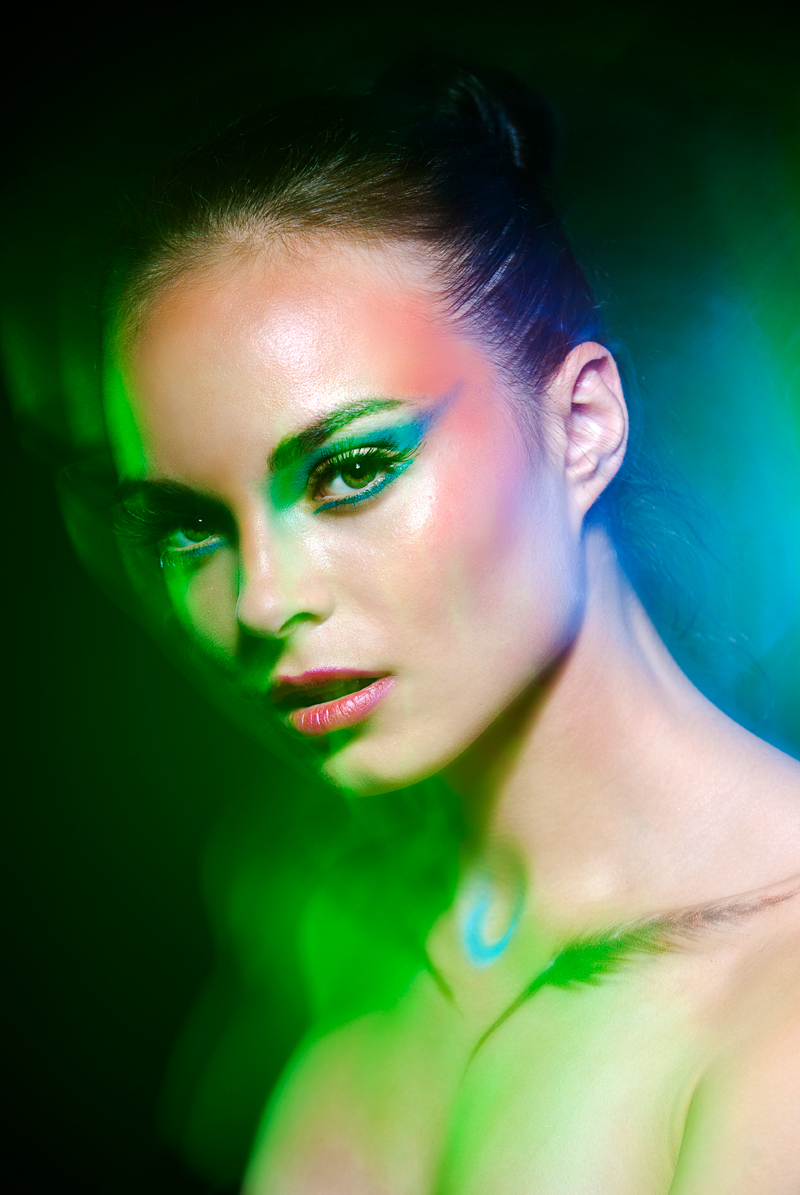 model beauty Make Up MUA lights studio Tarun concept photoshop