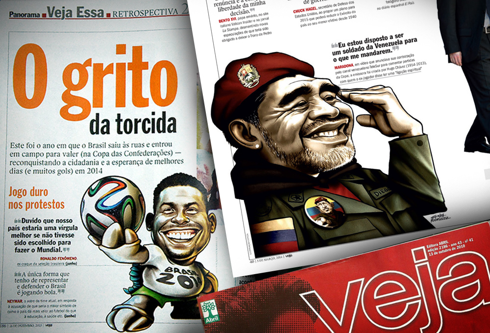 ilustracion revistas FourFourTwo El Grafico ESPN Futbol football soccer caricature  