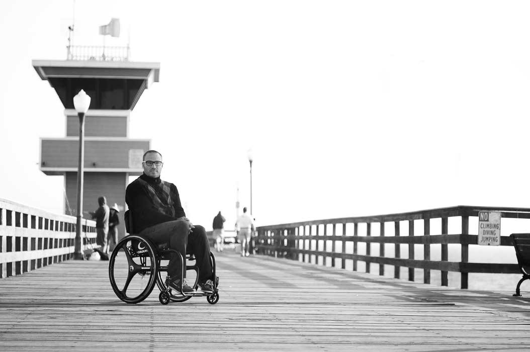 backbones backbonesonline reinventing the wheel non profit spinal cord injury sci Documentary Photography Not for profit prentice danner christopher hyldahl black and white