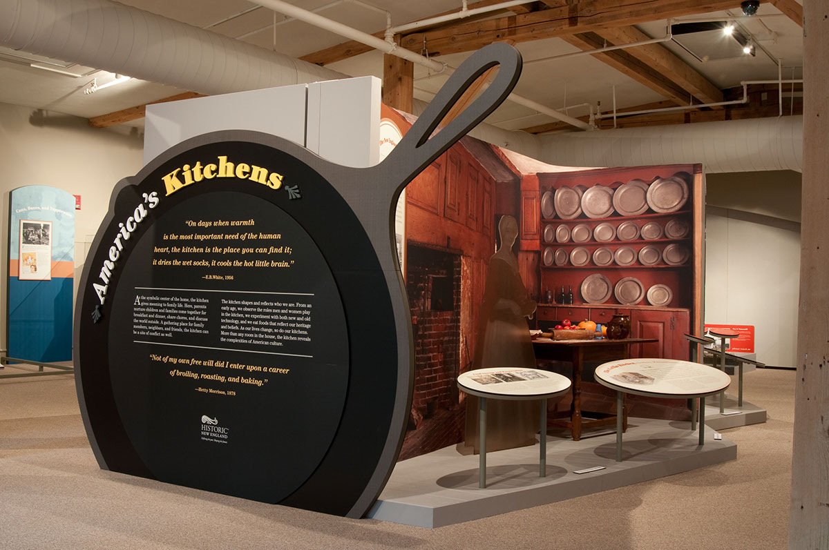 history museum Traveling Exhibit kitchens american