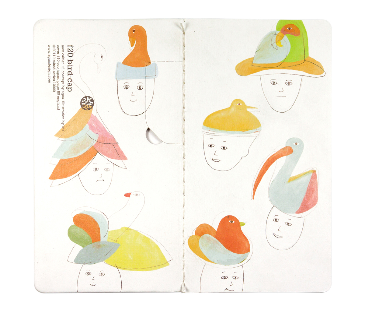 notebook AUGA Design f20 cover