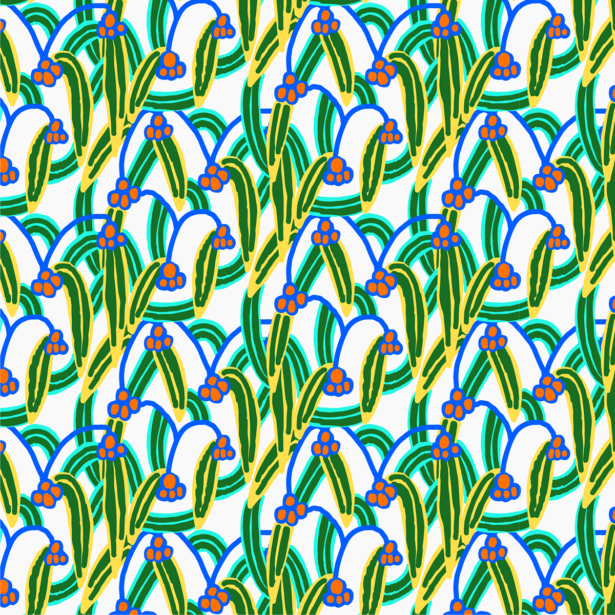 pattern Repeat Pattern Surface Pattern texture Tropical floral Packaging surface pattern design textile vector