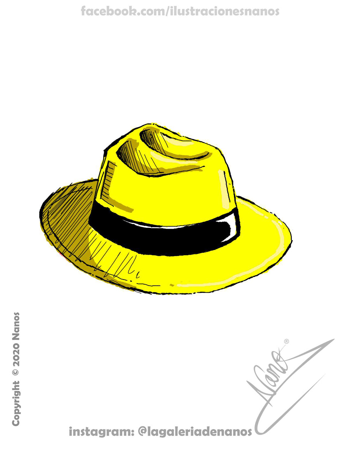 ILLUSTRATION  Digital Art  artwork artist digital illustration art digital photoshop hat sombrero