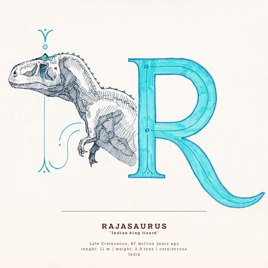disia dinosaurs lettering HAND LETTERING paleontology