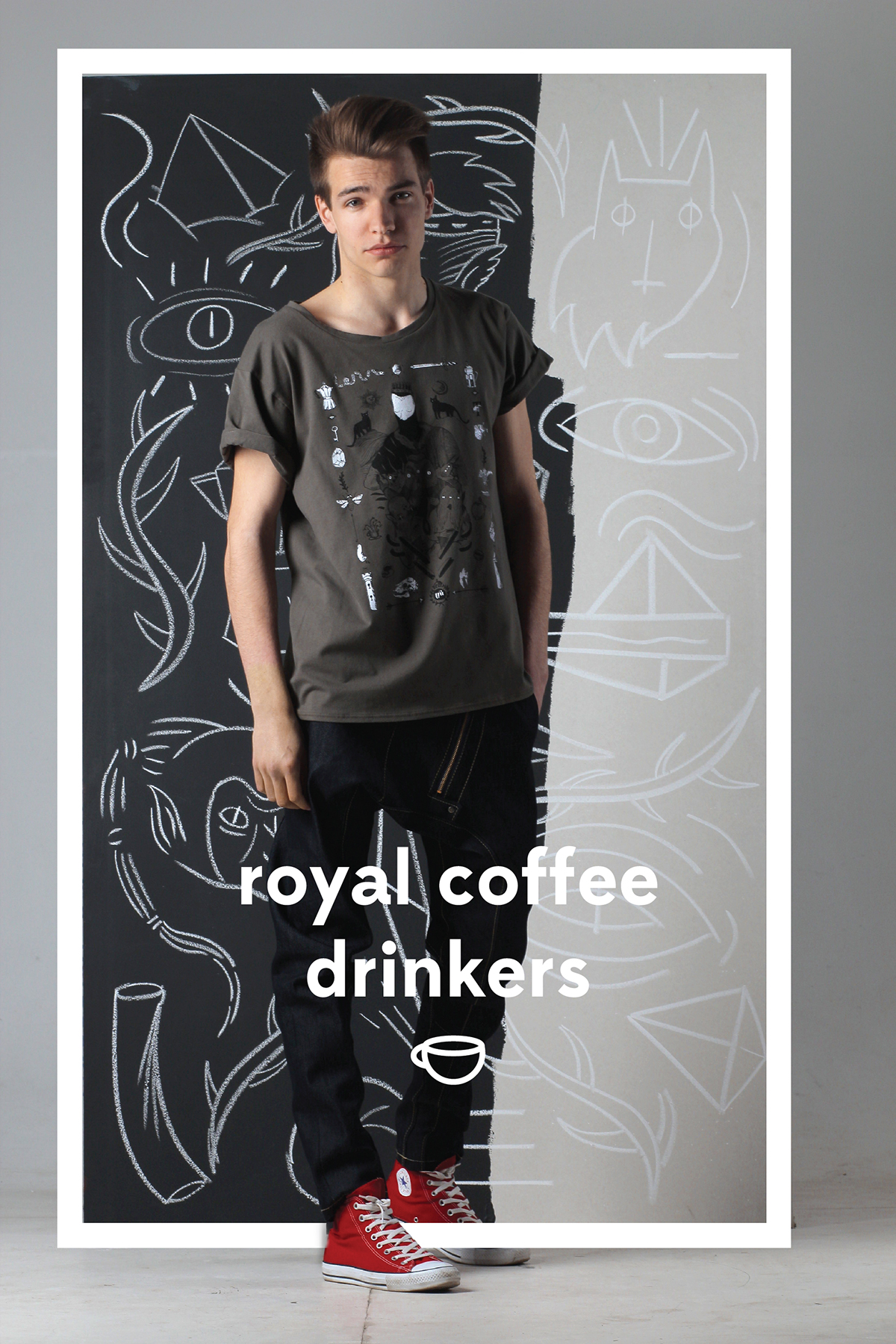 tru sewologylab t-shirt Coffee royal graphic tee models boys girls slovakia gif styling  skull video Barth