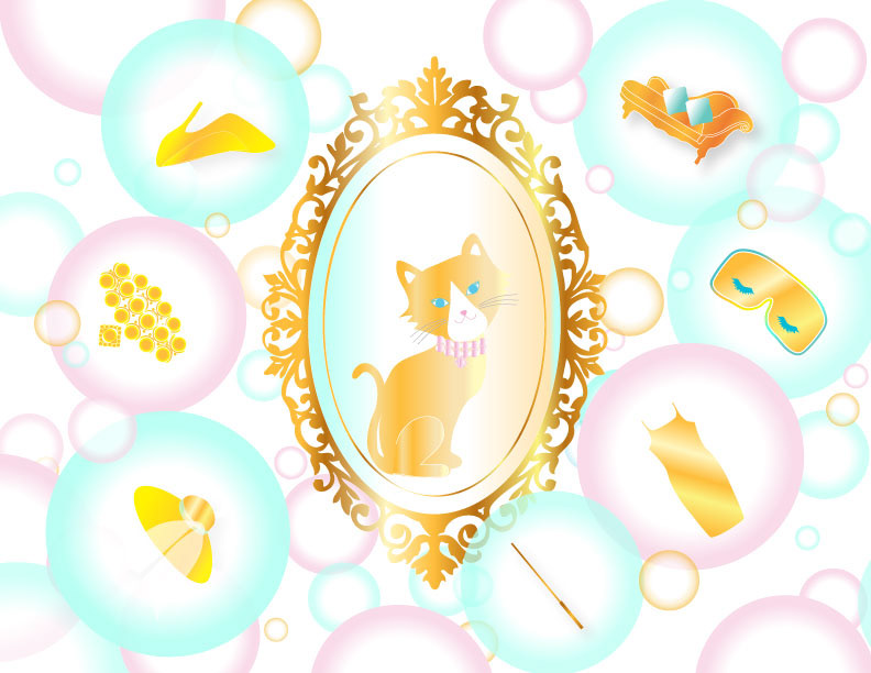 Breakfast at Tiffany’s art graphic design  Cat Patterns