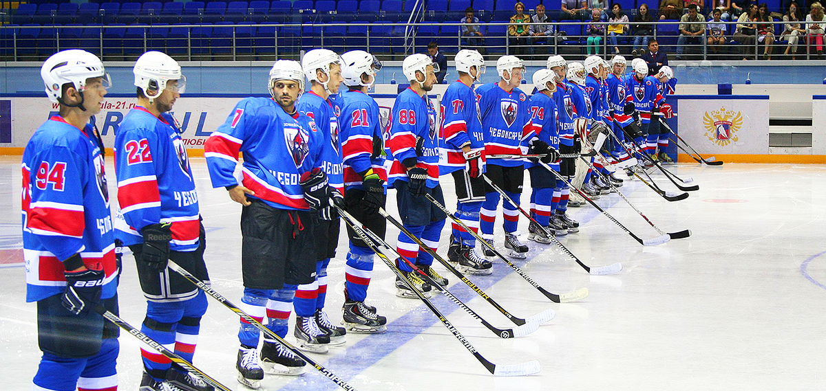 logo Logotype sport NHL Russia hockey club cheboksary branding  Hero