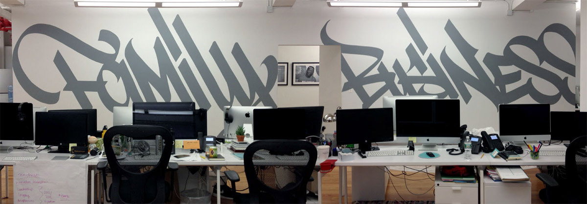 Faust team epiphany family business Office Mural