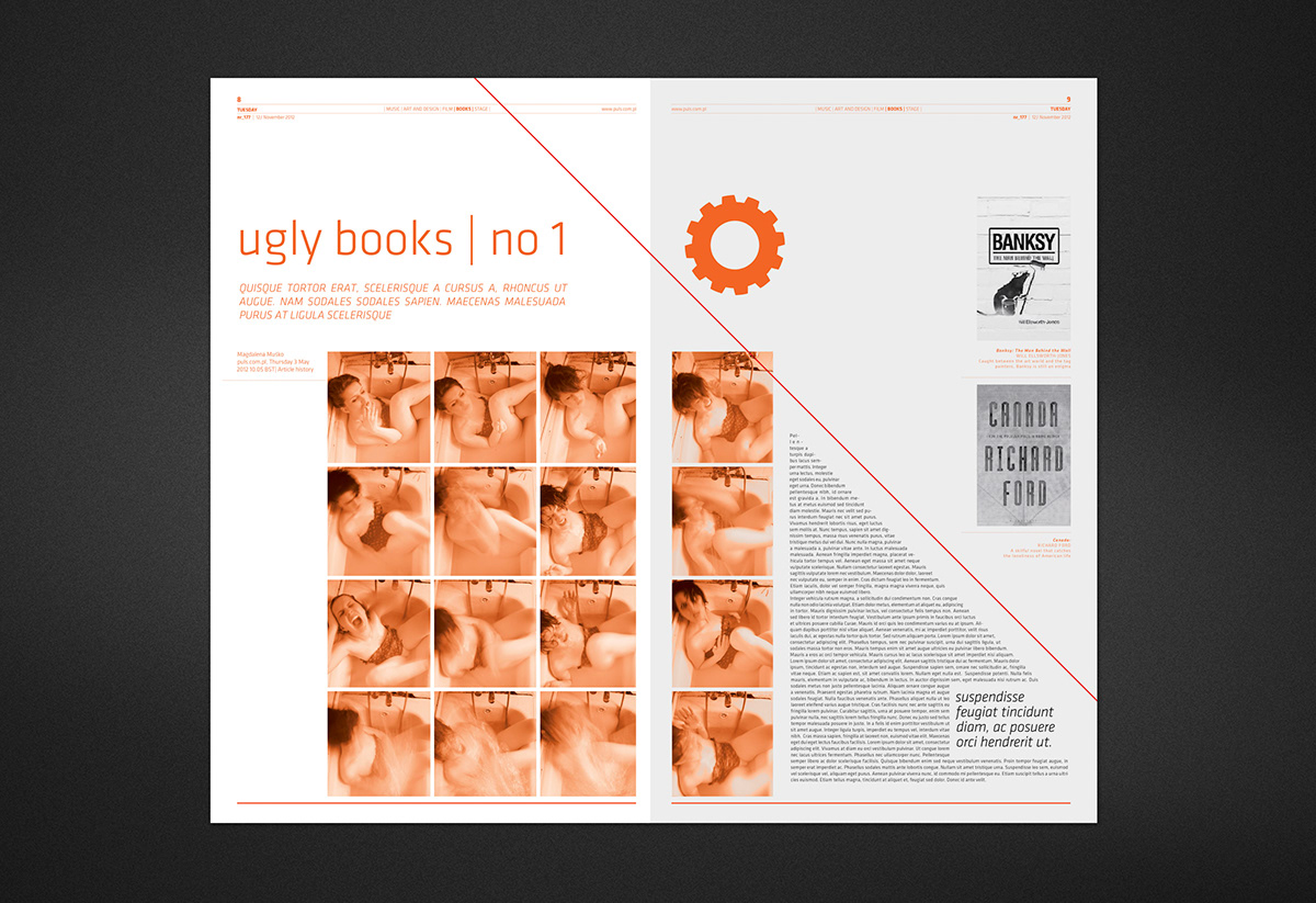 product design  Layout magazine typography  