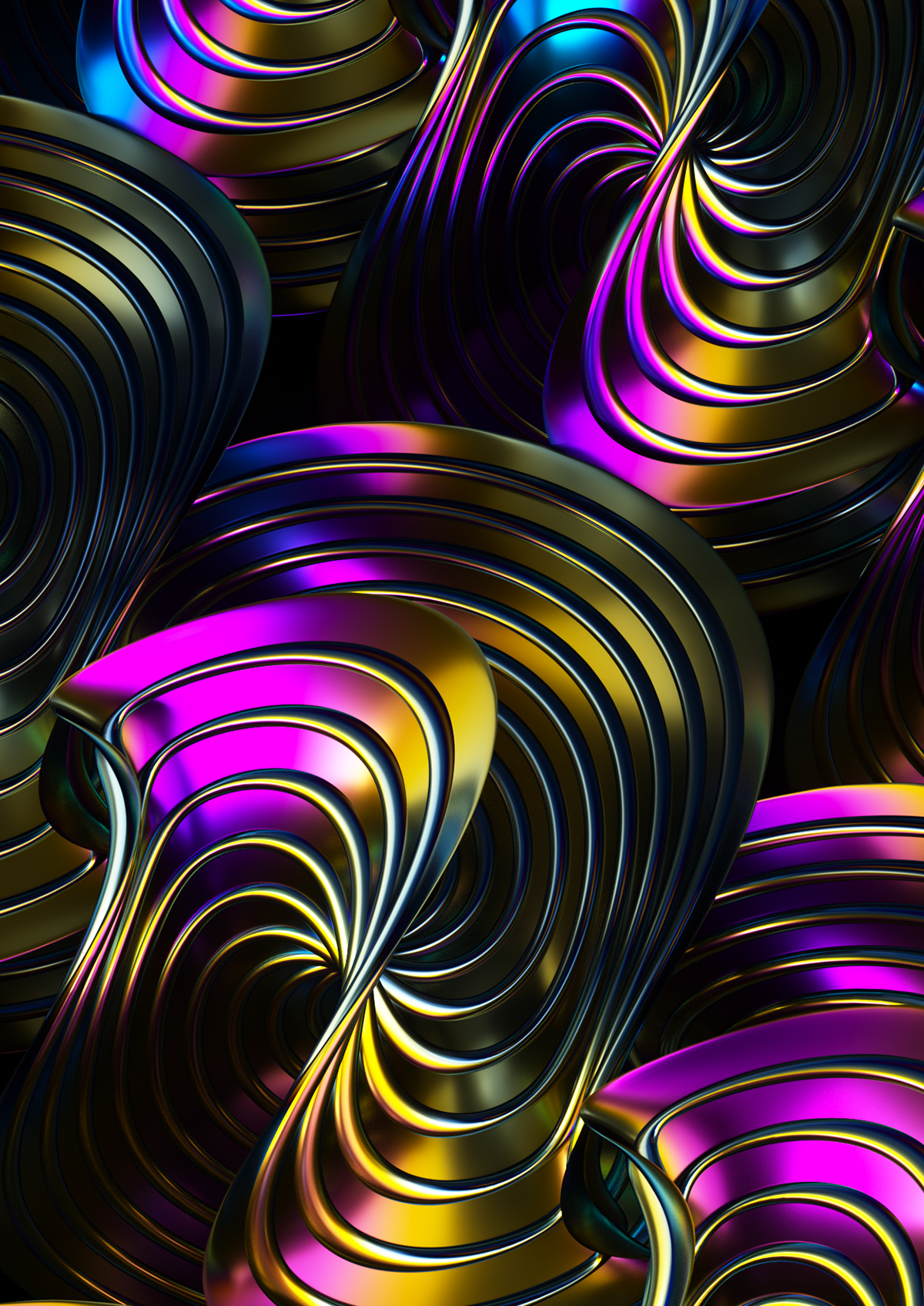 Patterns 3D design visuals Imagery Fun Colourful 