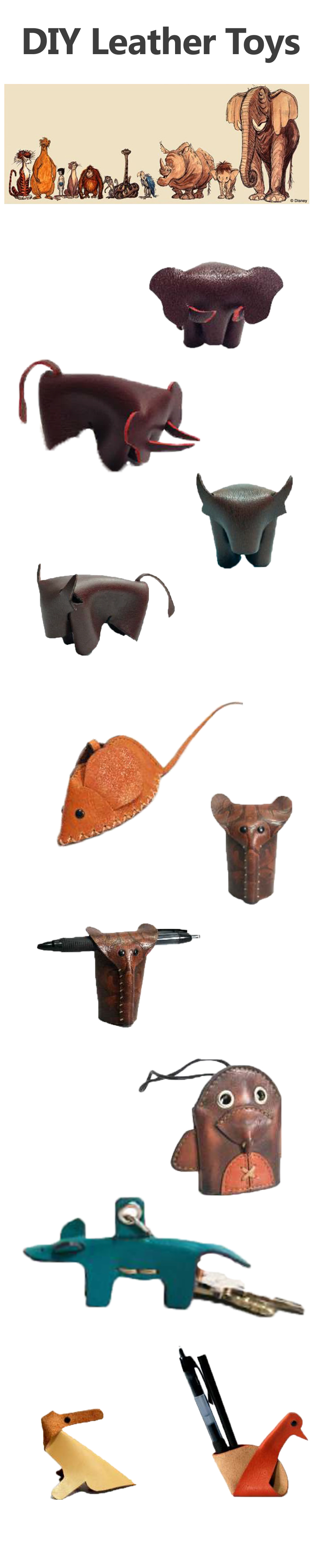 UI UX UI colors Website portfolio pictures toys elephant rat peacock leather Leather Toy kids