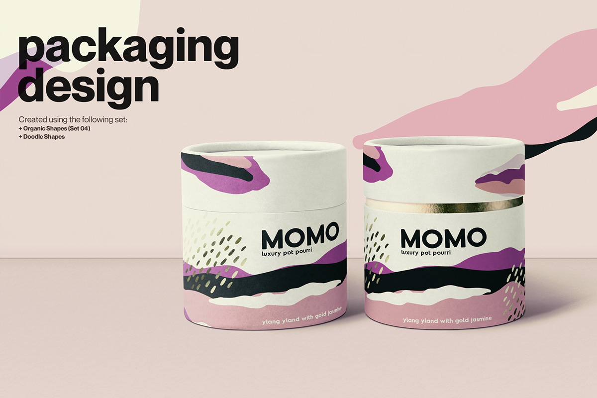 shapes Patterns pattern kit branding  Packaging packaging design Branding design identity modern