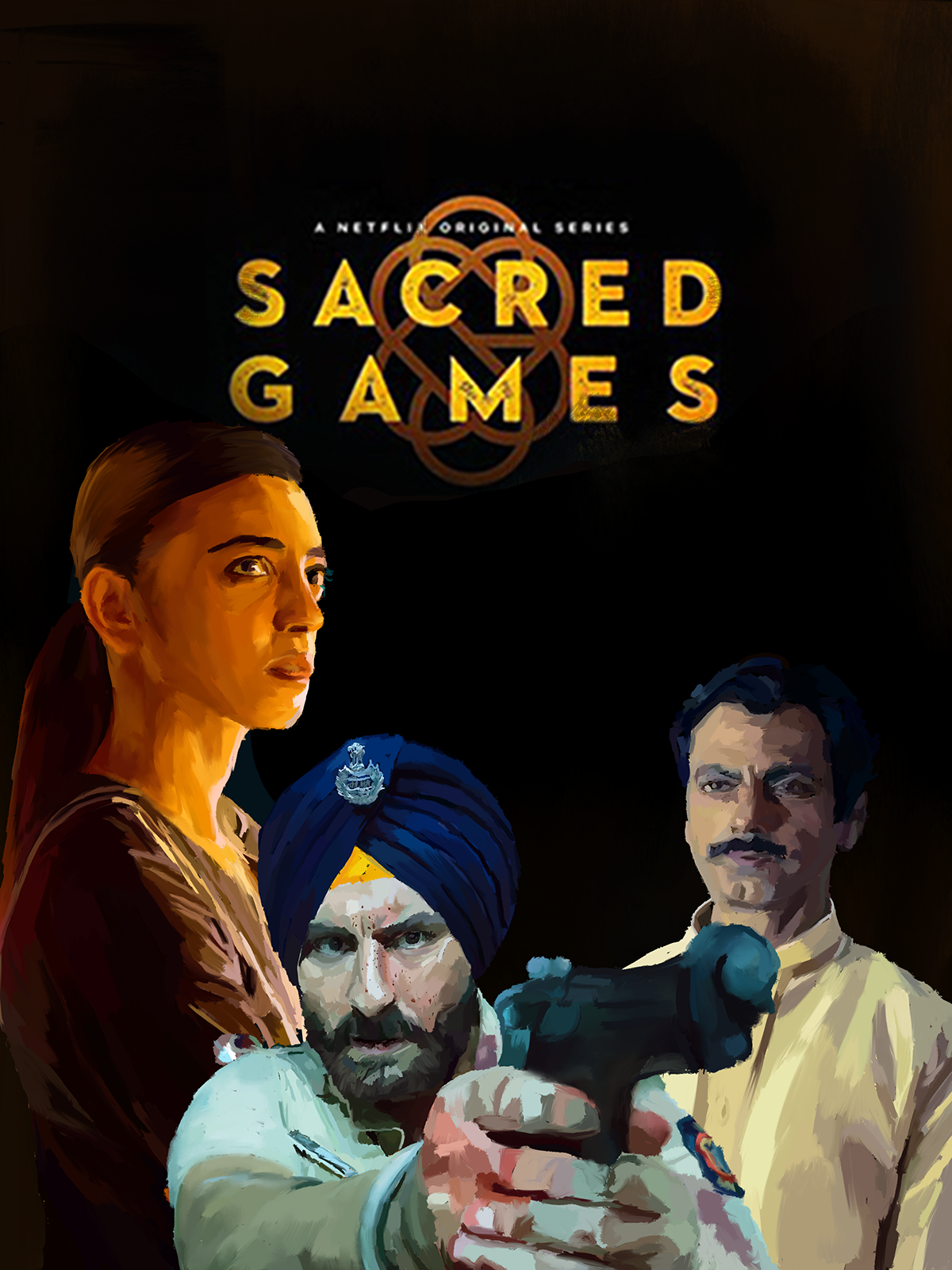 Sacred Games (Poster) on Behance