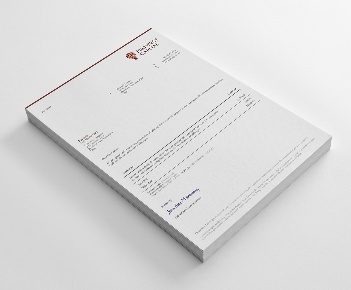 Corporate Identity  branding  stationery  invoice  finance inves  meant financial  hedge fund