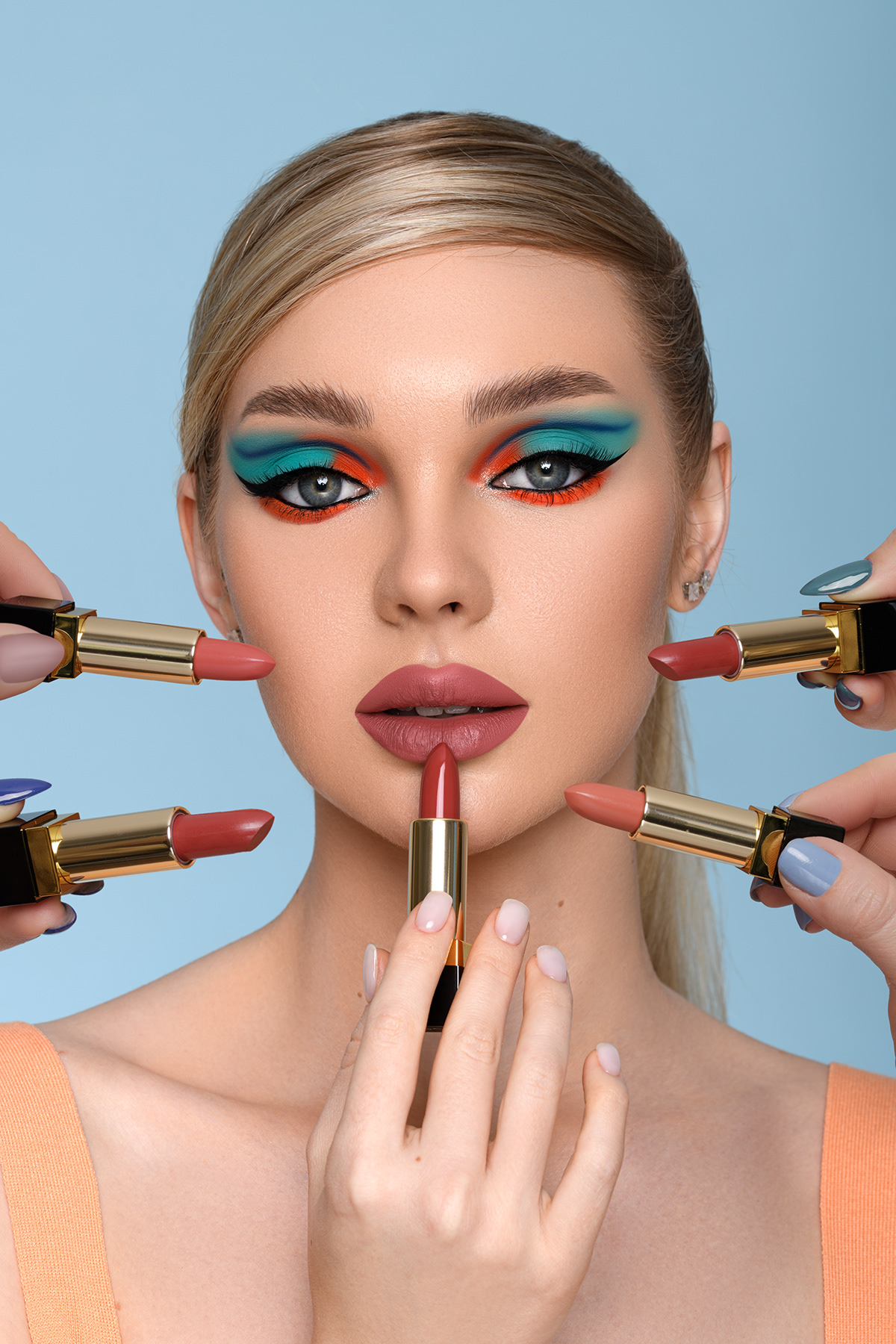 beauty photography beauty retouch editorial photography Fashion  magazine makeup artist retoucher MAKE UP ARTIST makeup
