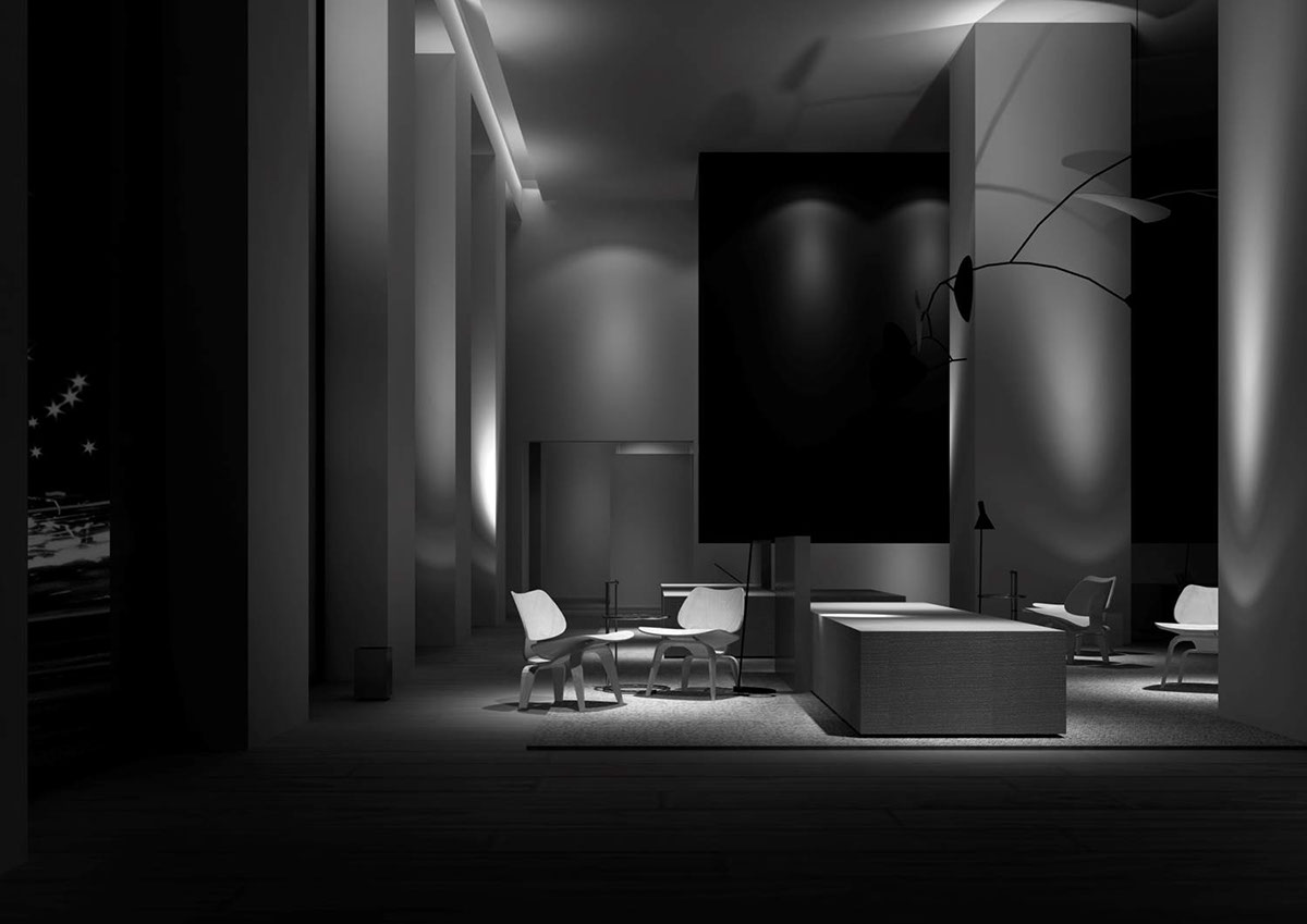 interiors design minimalist concepts spaces light graphic barcelona city spain hostel