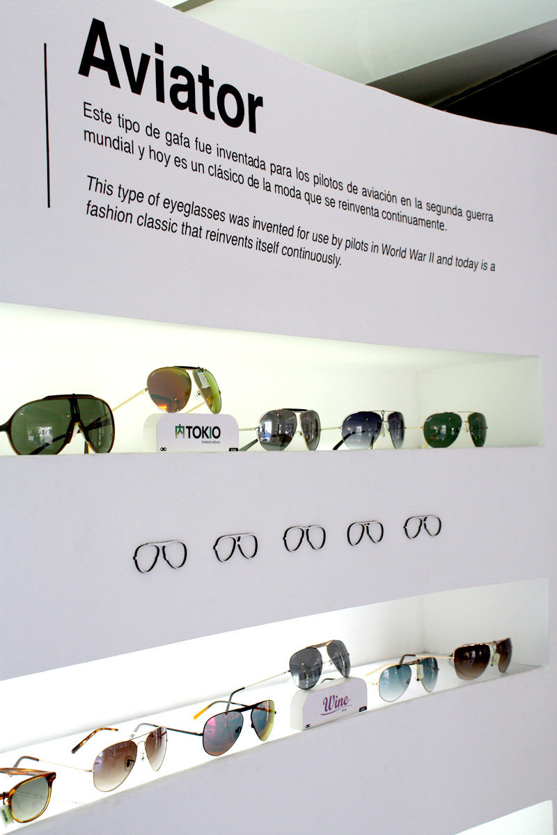 eyewear Flagship Store Retail store store design Visual Merchandising EXHIBIT DESIGN