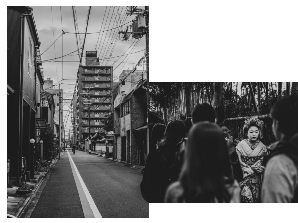 JAPON blanco y negro Fotografia collage collage digital Photography  Project japan Creative Photography spiritual