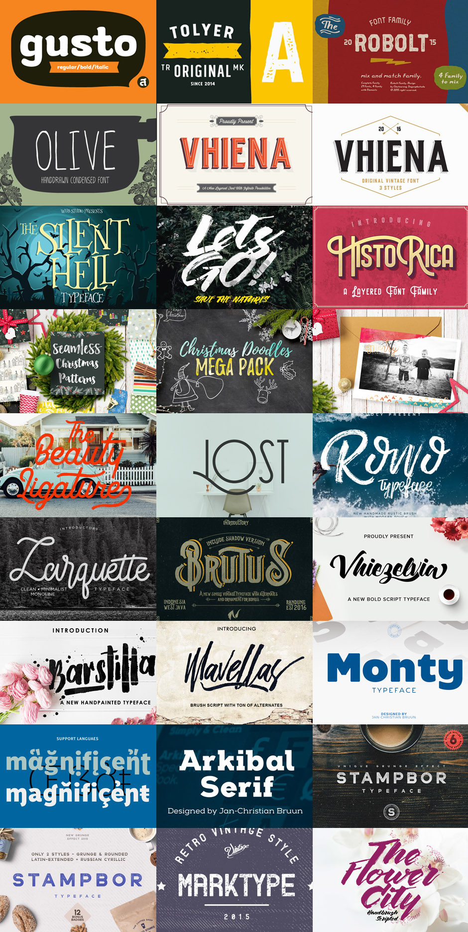 font thefancydeal creativemarket brush Typeface free